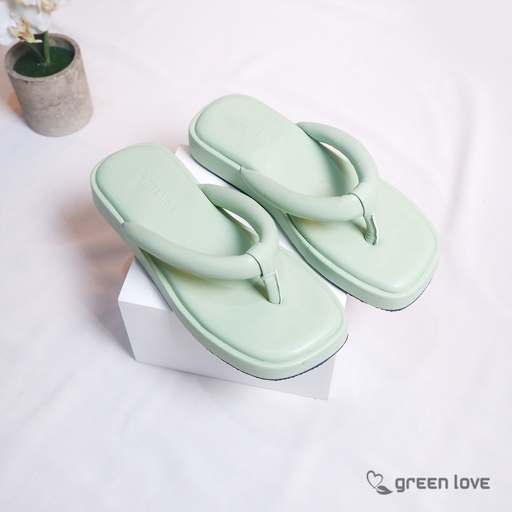 Green Love Sandal Empuk AUDREY