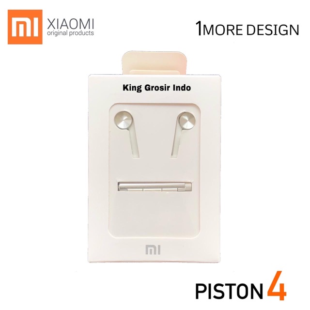 Headset Xiaomi Piston 4 Original 100% Earphone Handsfree Xiaomi Piston 4 Pro