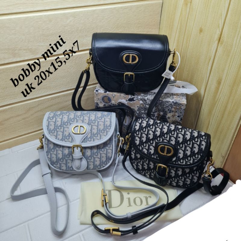 Tas Di-or oblique bobby mini import / Tas CH DR bobby mini uk 20x15,5x7