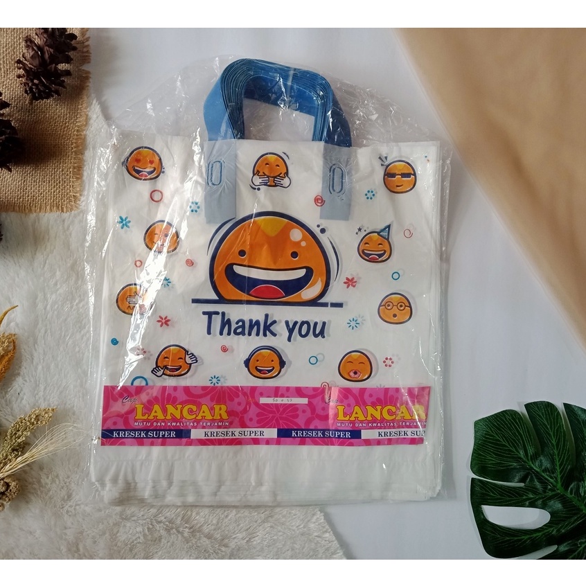 Softhandle Smile 35 - Tas Softhandle Smile 35x40 / Souvenir Bag (Isi 50)