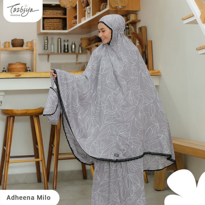 Mukena Tazbiya Allover Adheena Series Allsize