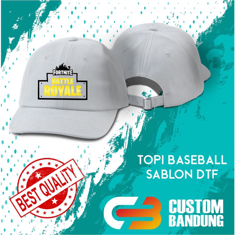 Topi Baseball FORTNINE 3 Pria Wanita Topi Cap Bisa Tulis Nama Bisa COD Original High Premium Quality