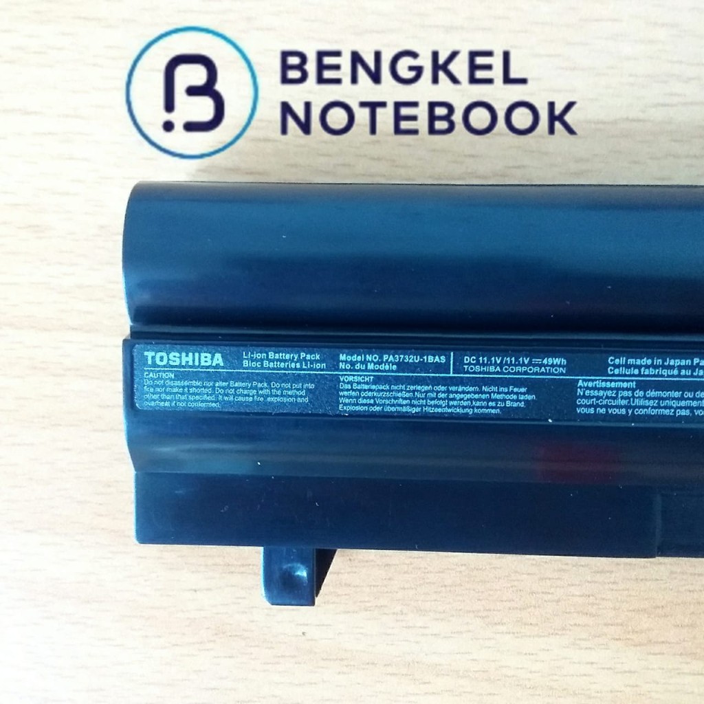 Baterai Laptop Toshiba Satellite NB200 NB205 NB250 NB255 PA3732U PA3733U PA3734U PA3731U Original