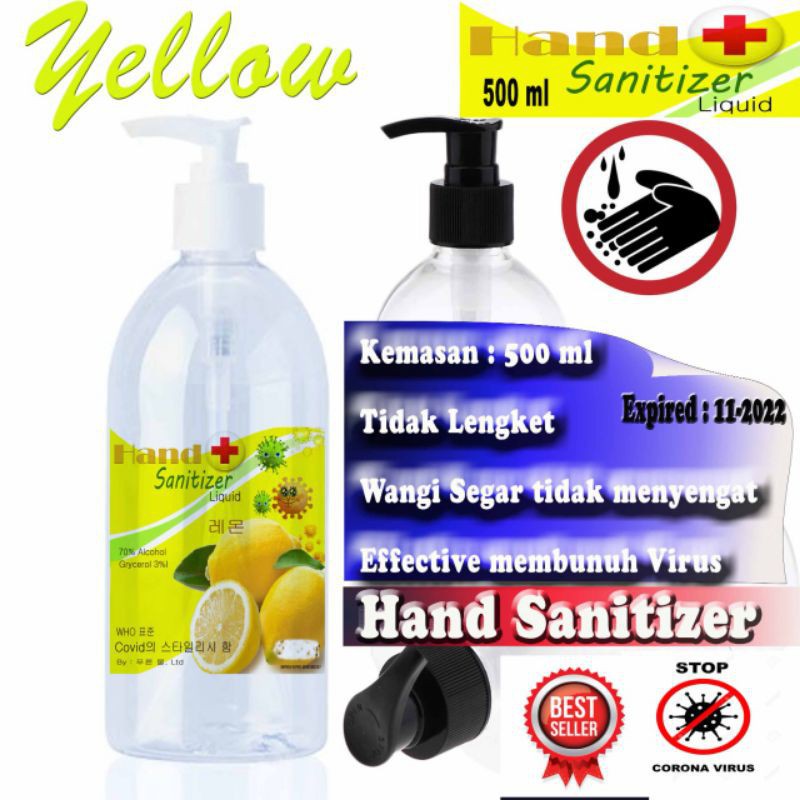 Hand sanitizee Cair 5L wangi lemon segar