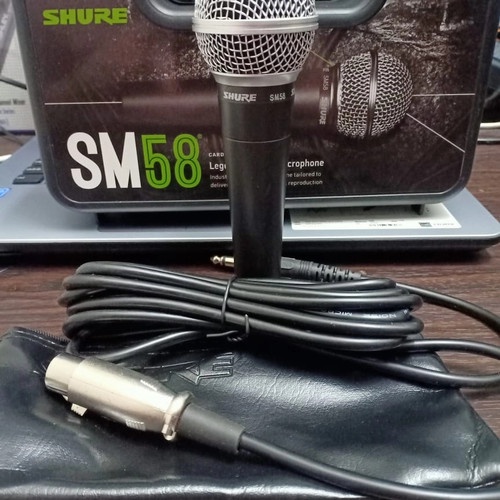 MICROPHONE KABEL SHURE SM58 SM 58 KOPER ORIGINAL