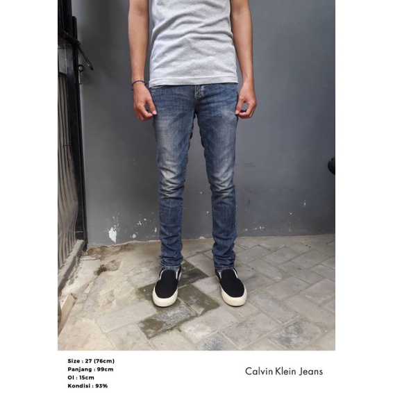 CALVIN KLEIN SELVEDGE JEANS