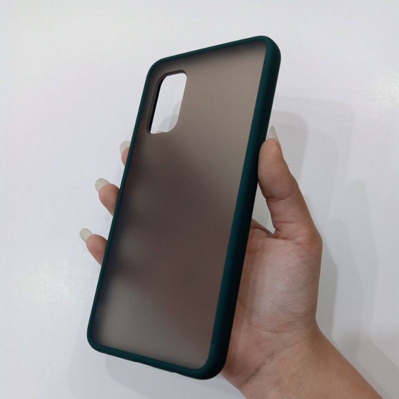 Bumper Aero my choice fuze case buat iPhone,Oppo,Vivo,realme,Samsung,infinix hot9play-Hijau army
