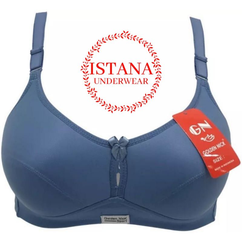 Bra Bh Tanpa busa tanpa kawat Golden nick katun Best quality