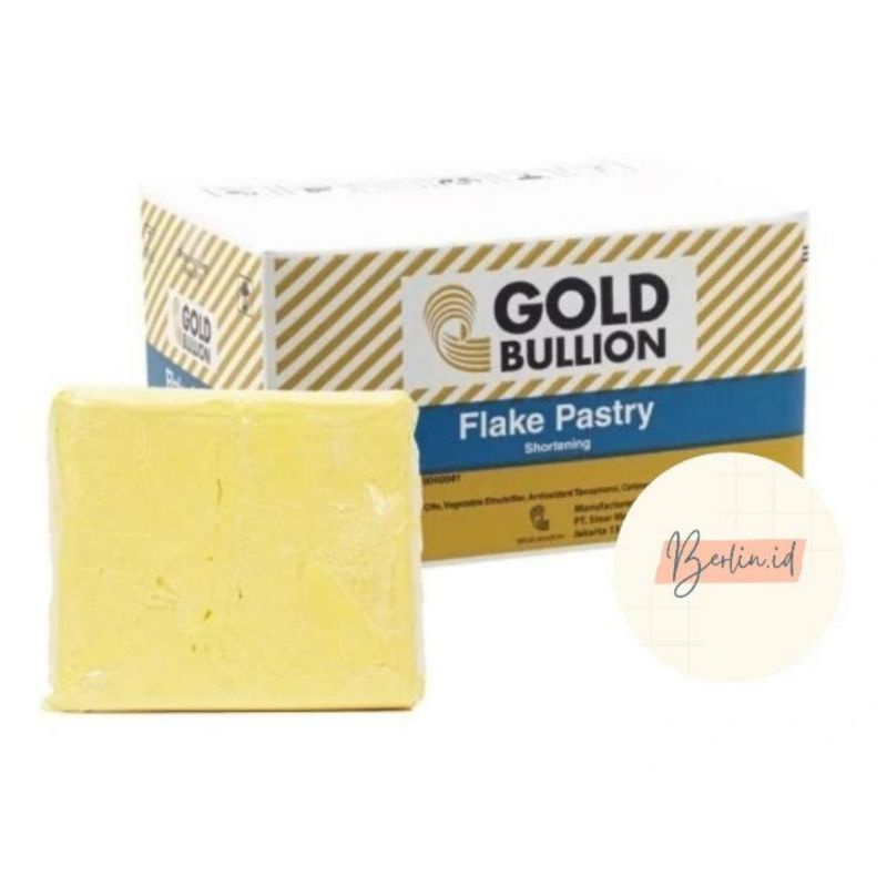 

Gold Bullion Flake Pastry - FIlma Puff Pastry Shortening / Korsvet Margarin