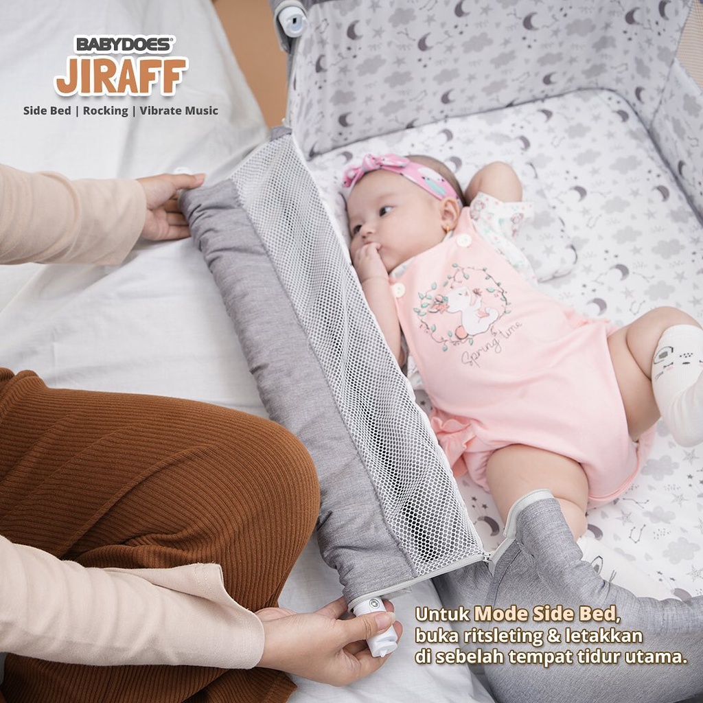 Box Bayi Babydoes Jiraff 1635  / Babydoes Le Pariz Tempat Tidur Ranjang Anak Bayi