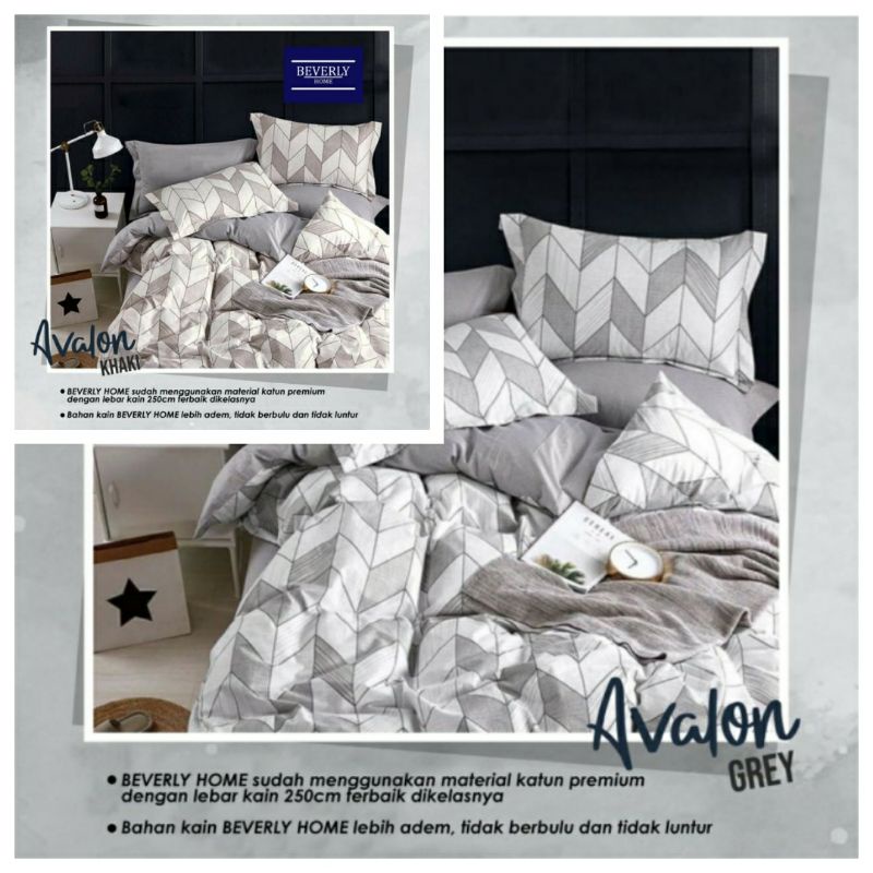 Sprei Katun Beverly motif Avalon