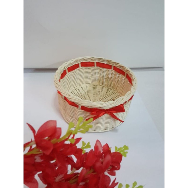 

keranjang bulat lubang pita D20