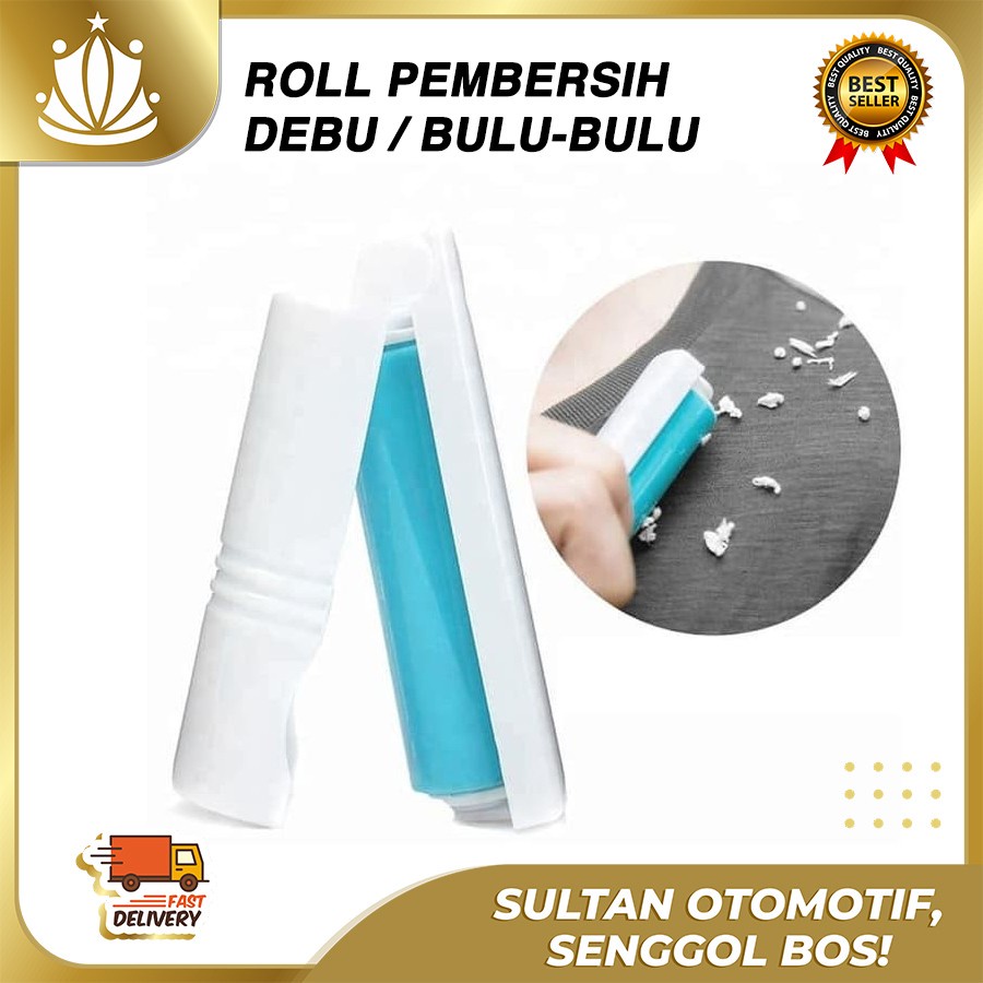 ROLL PENGHISAP DEBU Bulu Halus Roller Pembersih Ketombe Pakaian Baju