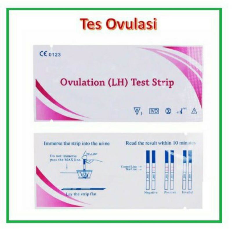 LH Ovulation test strip tes ovulasi masa subur urine kesuburan-1