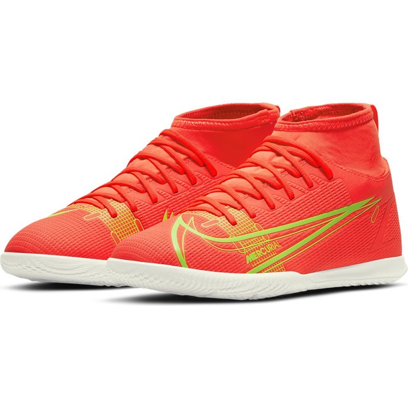 Sepatu Futsal Anak [BIG SALE] - Nike JR Futsal Mercurial Superfly 8 Club IC Red Crimson - Original 1