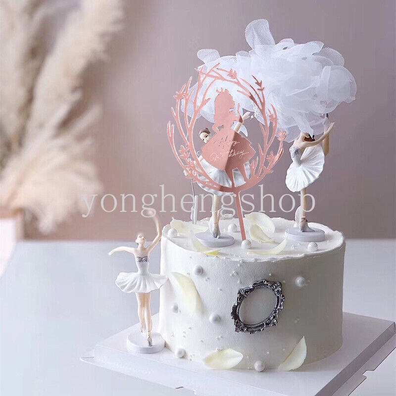 Butterfly Topper Kue Bentuk Kupu-Kupu Bahan Akrilik Untuk Dekorasi Pesta Ulang Tahun Anak