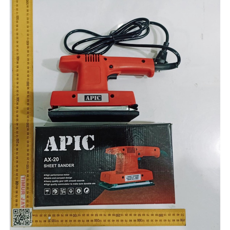 APIC Sander Sheet mesin amplas Hamplas Finishing