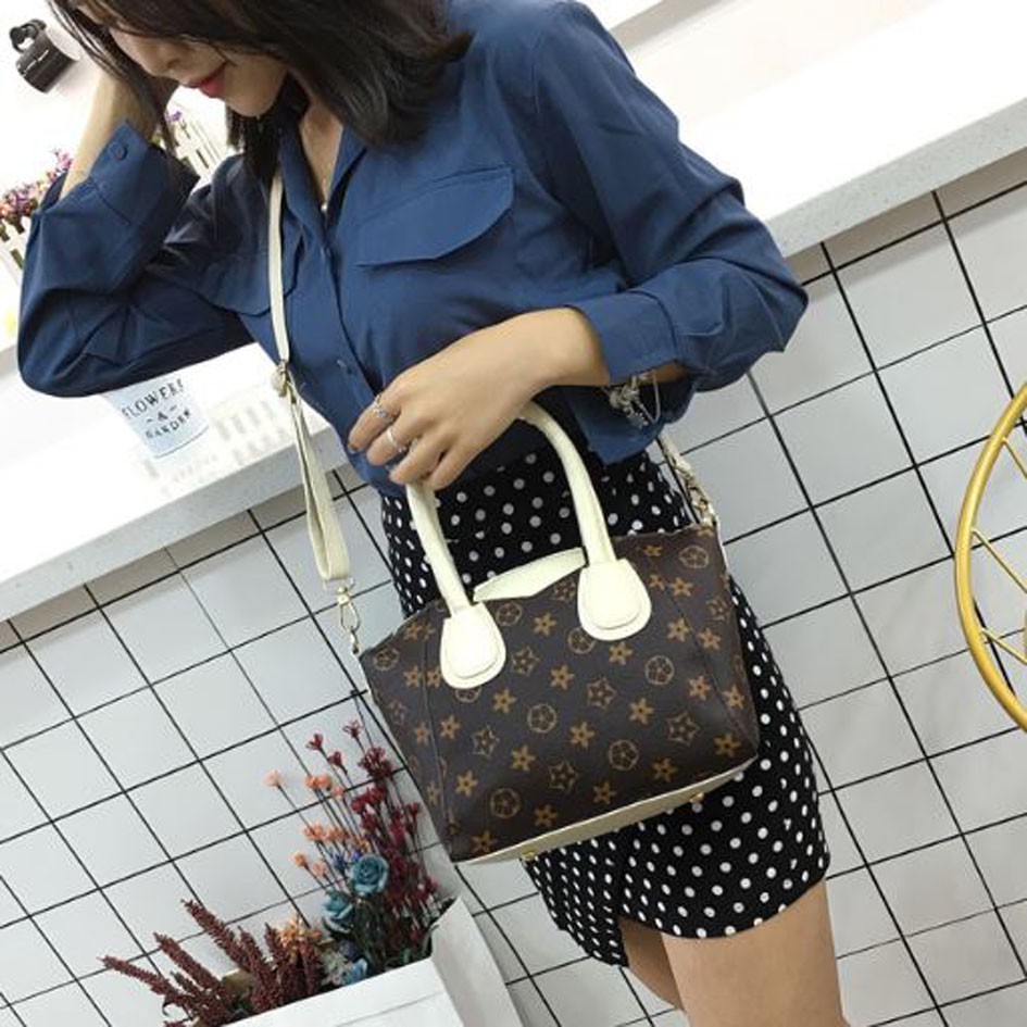 tas selempang wanita monogram female sling bag (2A5) bta403