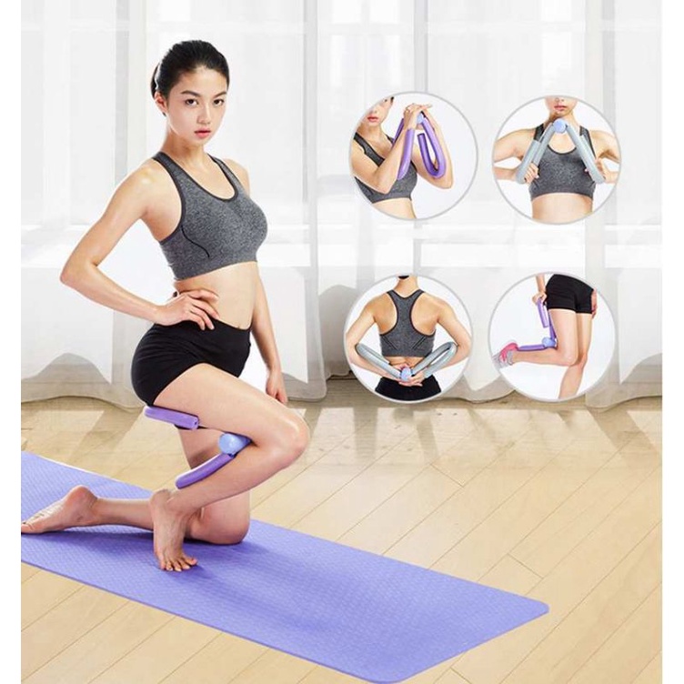 Alat Fitness Otot Paha Alat Yoga Kaki Tangan Senam Kegel Leg Thigh Muscle Trainer