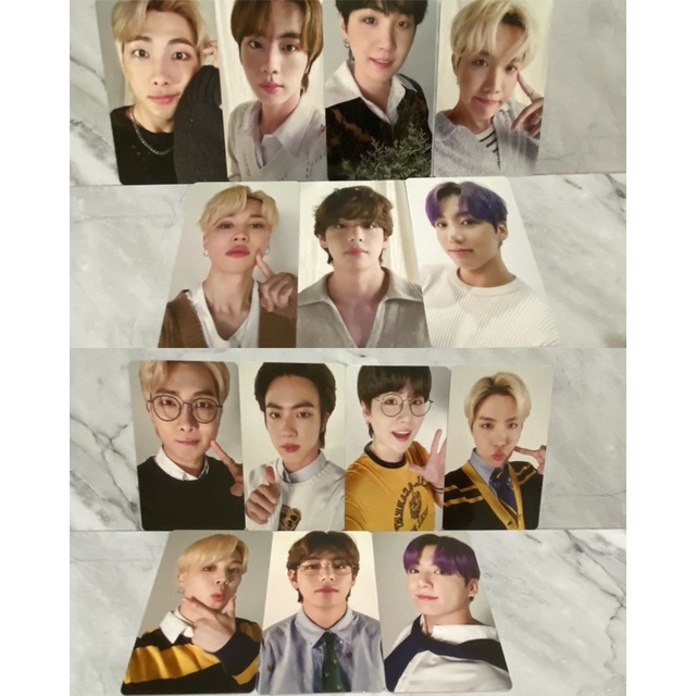 BTS DECO KIT Sharing photocard doubleside rm jin suga jhope jimin v jungkook jk taehyung seokjin nam