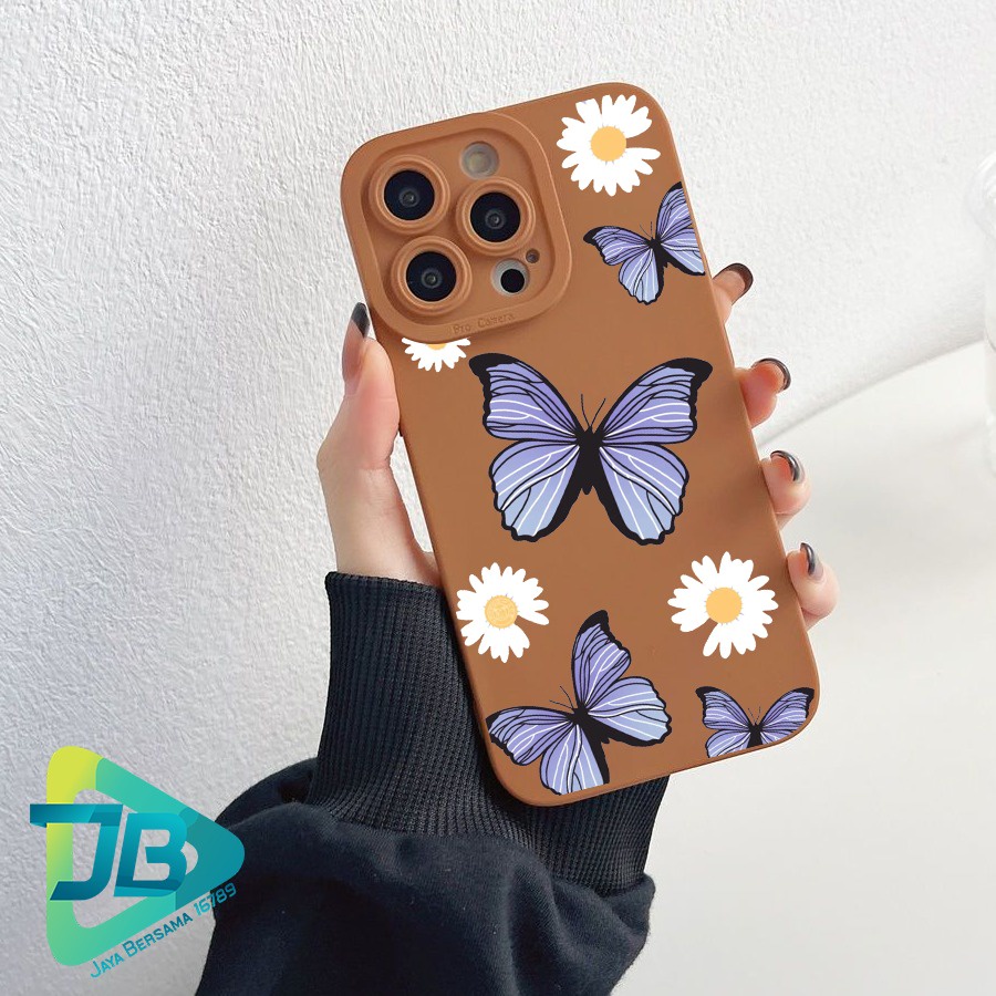 SOFTCASE CASE SILIKON PROCAMERA BUTTERFLY OPPO VIVO SAMSUNG REALME XIAOMI IPHONE INFINIX ALL TYPE JB5632