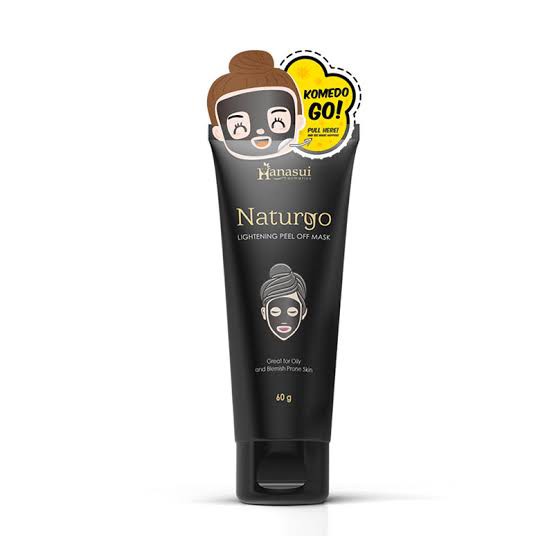 Hanasui Naturgo Lightening Peel Off Mask Tube 60gr