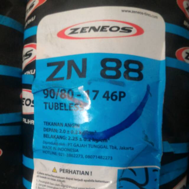 Zeneos ZN88 uk. 90/80 - 17