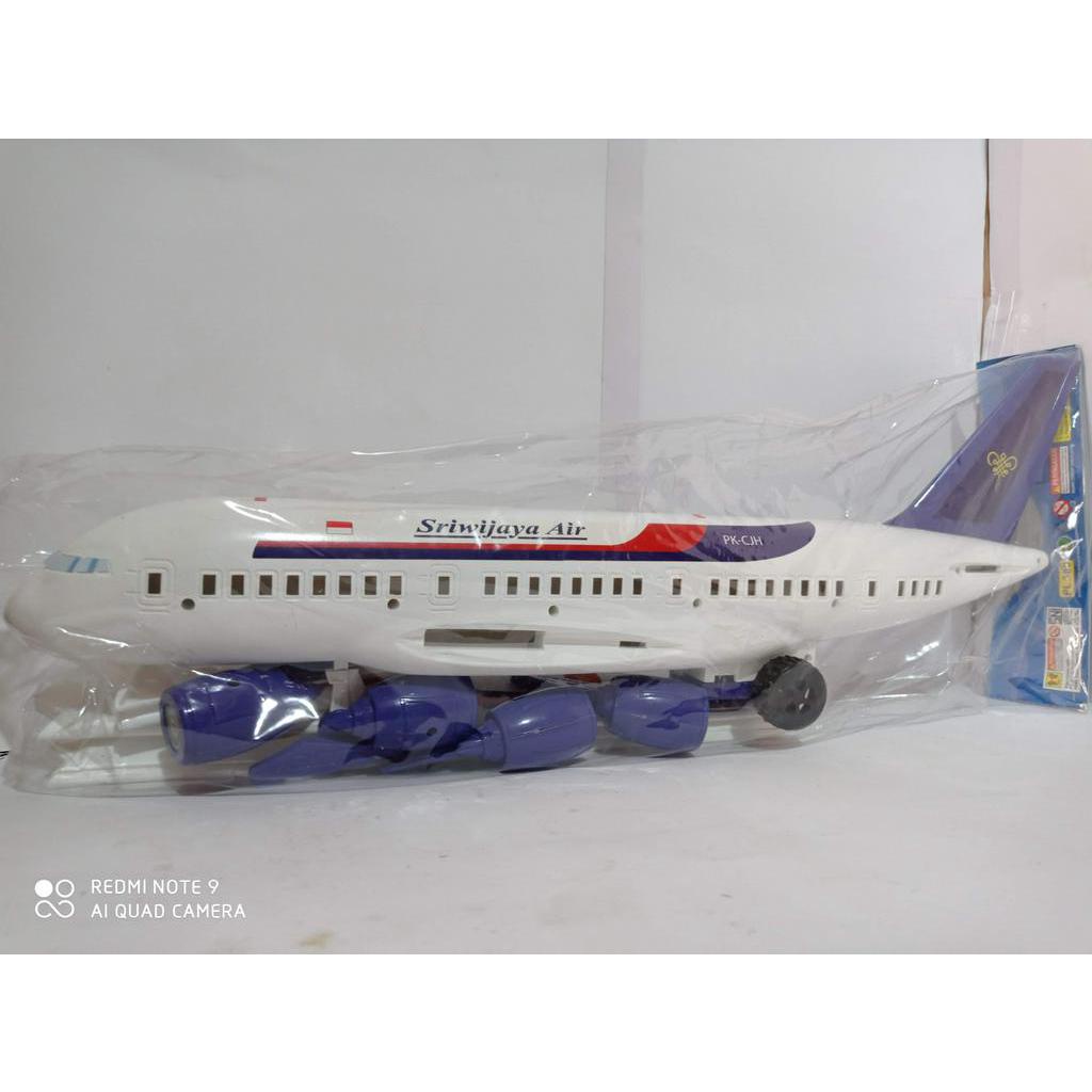 mainan replika pesawat lion air/pesawat sriwijaya air/mainan pesawat
