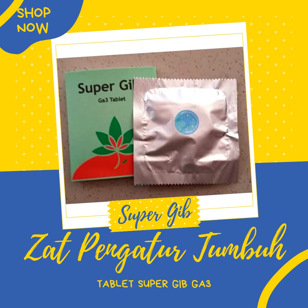 Zpt Tanaman Super Gib Ga3 Tablet Zat Pengatur Tumbuh Tanaman Super Gib Ga3 Tablet Ori Zpt Tanaman Pa