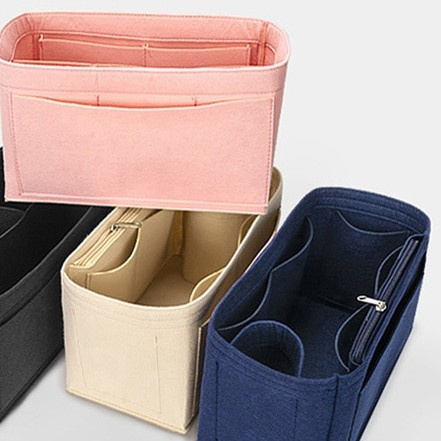 felt bag organizer LCTB Sidezip totebag bag in bag / inside bag / LCSZ / Insert bag