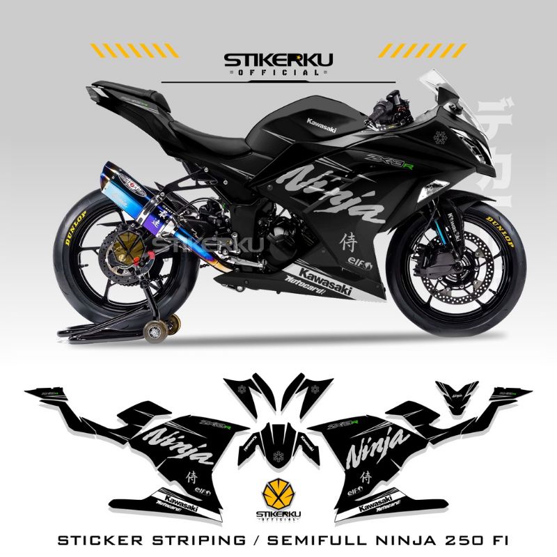 striping ninja 250 fi / striping ninja 250 fi / sticker ninja 250 fi