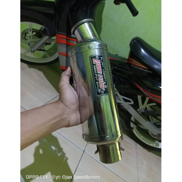 Knalpot Lr Lonerider Trioval Monces 22cm