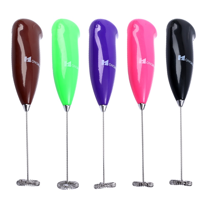 Alat Pengocok Telur / Krim / Kue / Susu Elektrik Mini Model Genggam Untuk Dapur