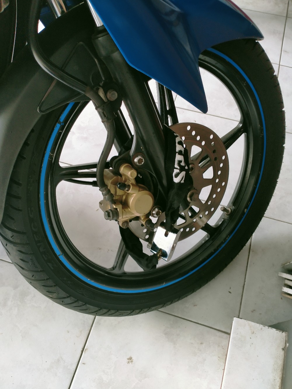 Gembok Rantai Lapis Kain Serbaguna / Motor / Pagar / Pintu Murah Awet