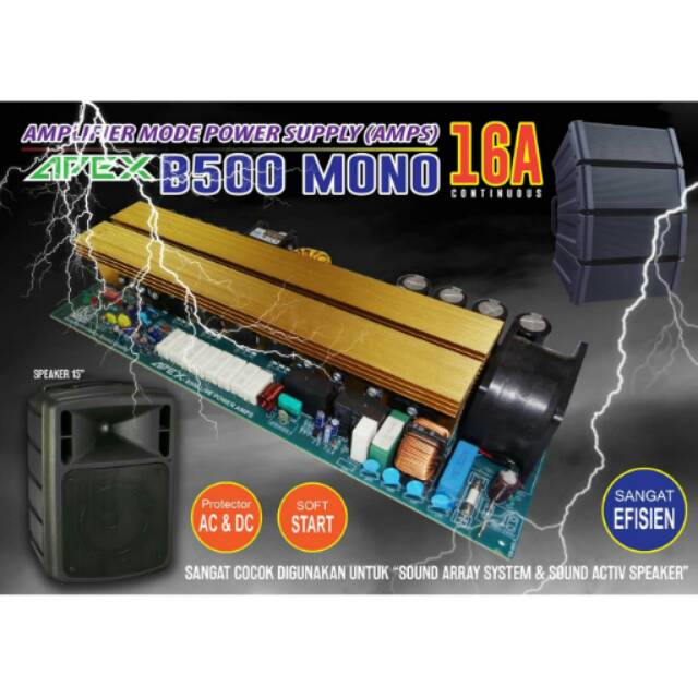 POWER AMPS APEX B500