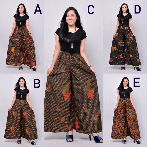 KULOT JUMBO BAHAN KATUN - KULOT BATIK - CELANA BATIK