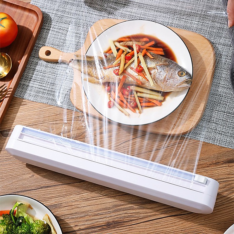 Cling Wrap Dispenser Alat Pemotong Food Plastic - Wrapping Plastik Wrap