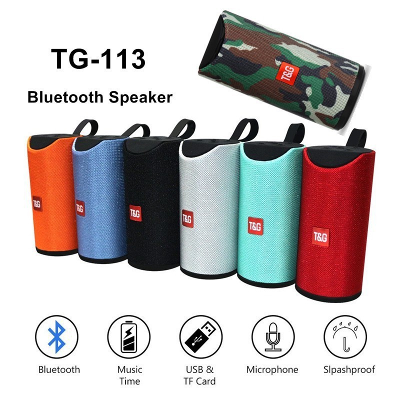 Speaker JBL TG113 Led Speaker Bluetooth Wireless Speaker Portable TG 113 Led