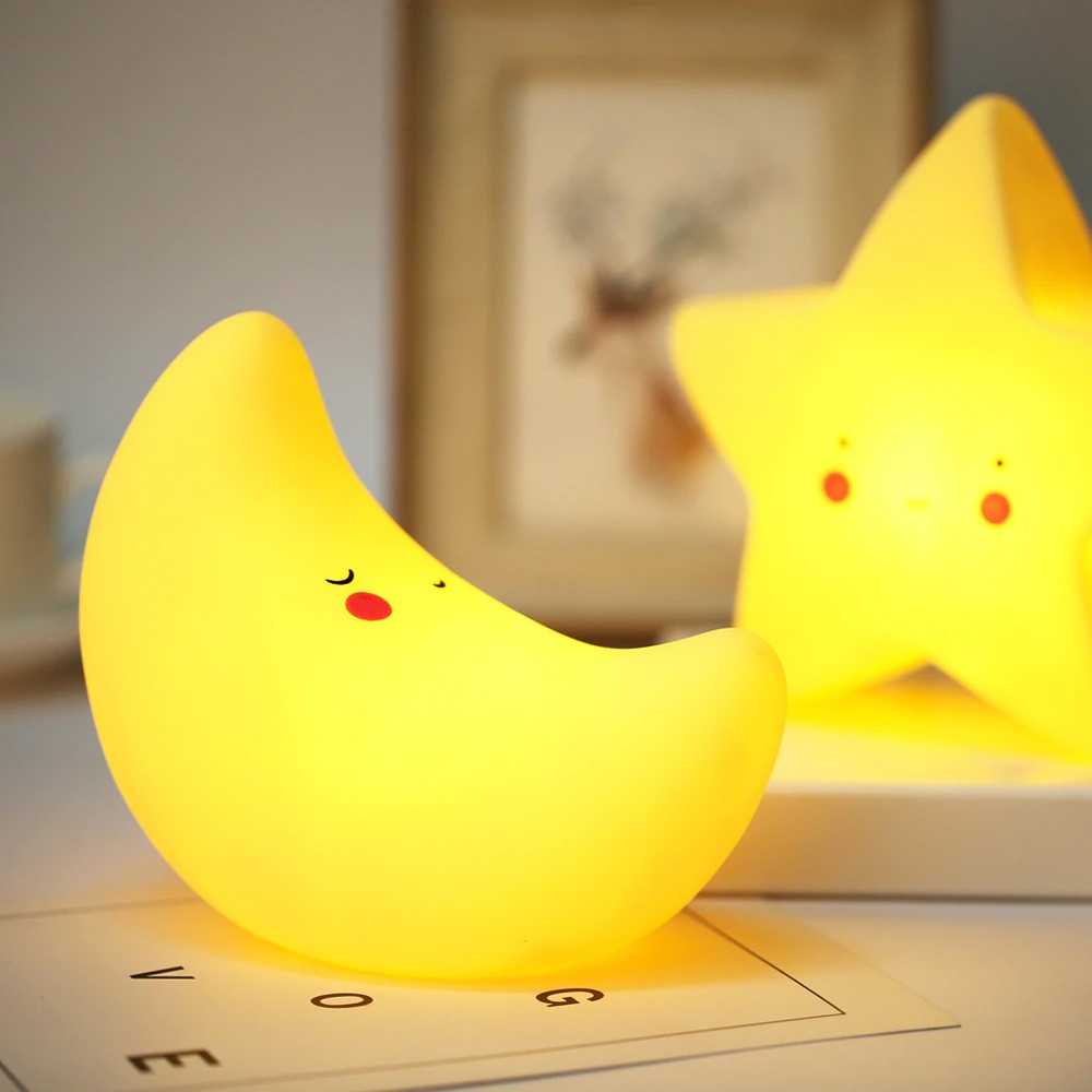 TD-DGD FGHGF Lampu Tidur Anak LED Light Cute Smiley - FGH01