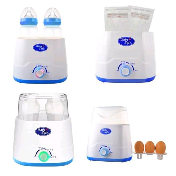 Baby Safe LB216 Twin Bottle Warmer Alat Steril Penghangat Botol Susu Anak Bayi