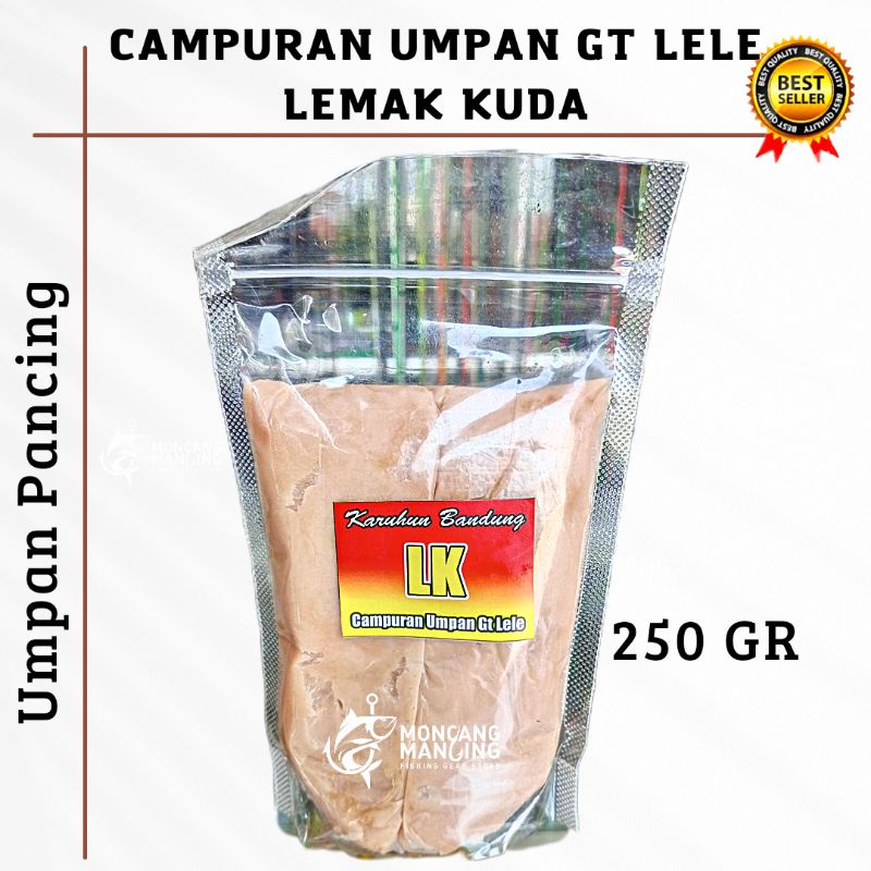 UMPAN CAMPURAN LEMAK KUDA REKOMENDASI GALATAMA LELE ISI 250 GR TERLARIS