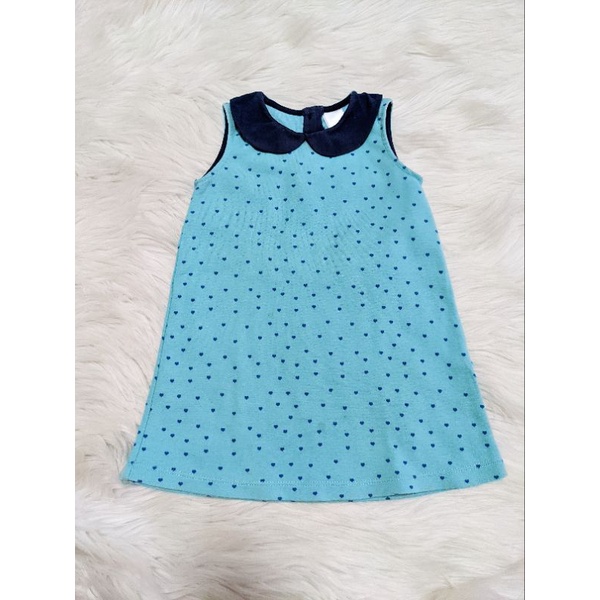 Preloved Excellent baby girl dress anak perempuan ZARA Kids size 18-24tahun