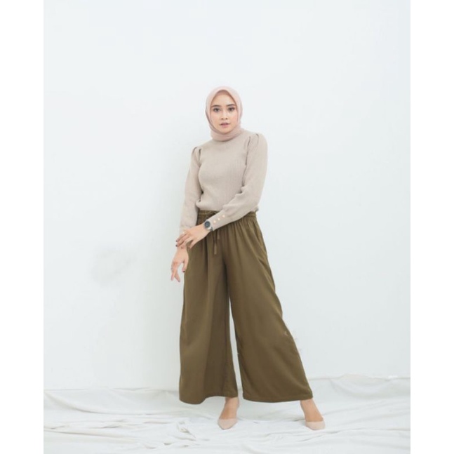 CELANA KULOT UNIQLO RAYON PREMIUM KULOT PANJANG