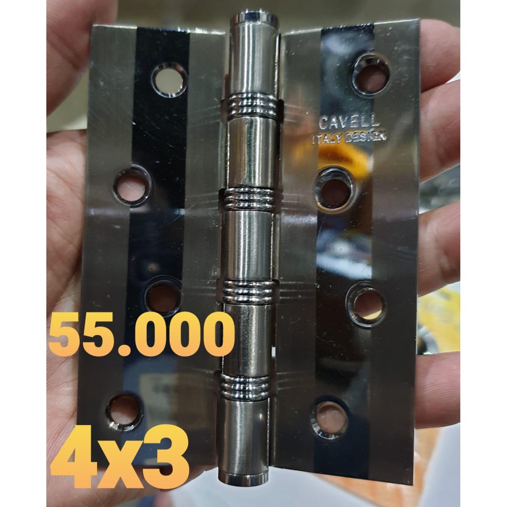 Engsel Pintu Jendela/ Engsel Cavell 4 Inchi NB/CP CHROM