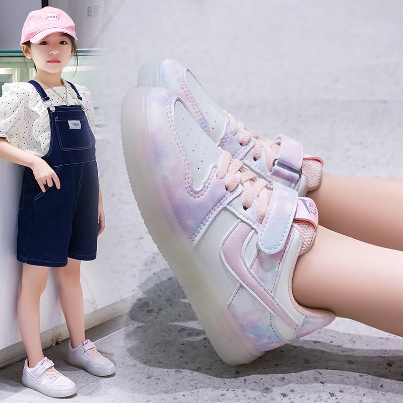 SEPATU SNEAKERS ANAK PEREMPUAN IMPORT - 30289 - SEPATU CASUAL SPORT ANAK TRENDY TERMURAH DIPAKAI SEKOLAH JALAN BAHAN PU NYAMAN DIPAKAI ANTI SLIP