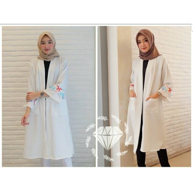 Cardigan Muslim Terbaru AGS - Cardi Yolla