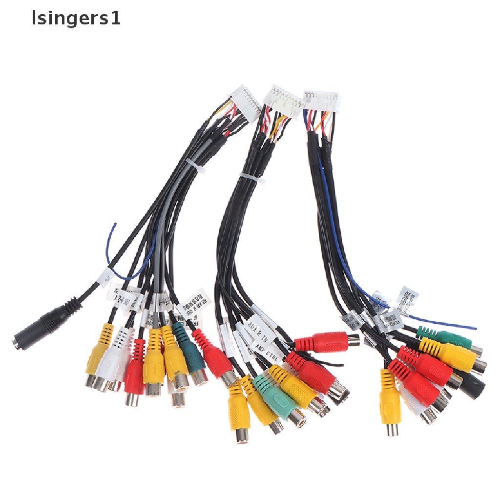 (lsingers1) Adapter Kabel Aux-in Ke RCA Untuk radio Android Mobil