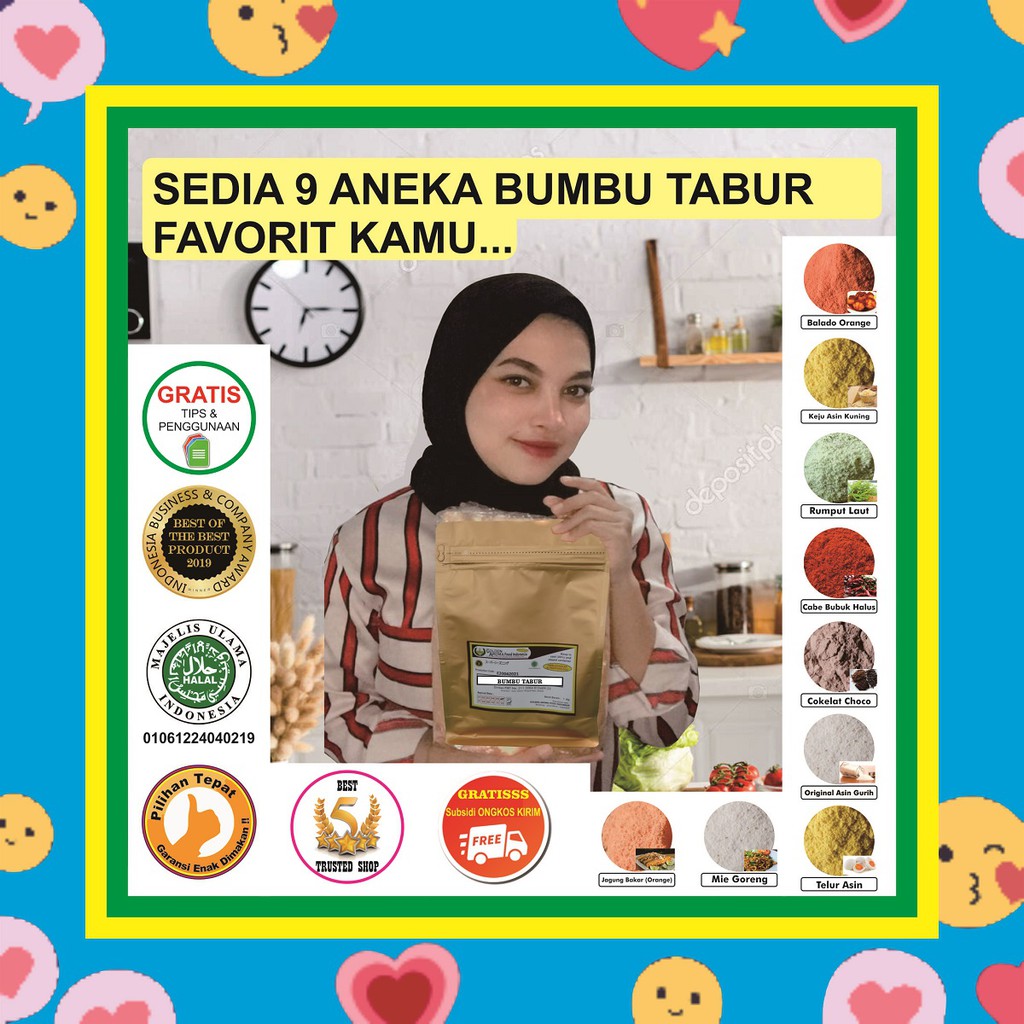 

BUMBU TABUR RASA - SEASONING POWDER TABURAN KENTANG KERIPIK AYAM JAMUR KRISPI HALAL MUI MURAH ENAK