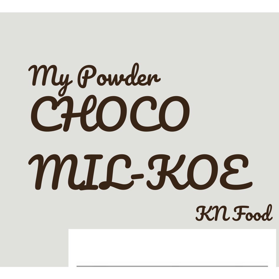 

MY POWDER SPECIAL CHOCO MILKOE 1 KILO