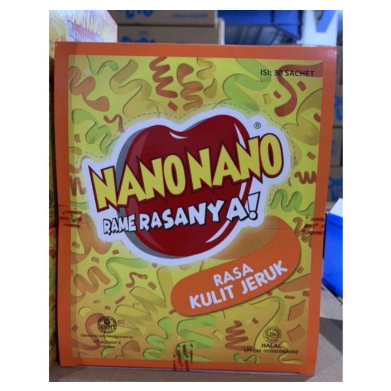 

nano nano kulit jeruk/box isi 30 pcs